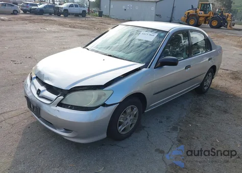 2004 Honda Civic Vp z USA, uszkodzony, nr VIN 2HGES16314H618924